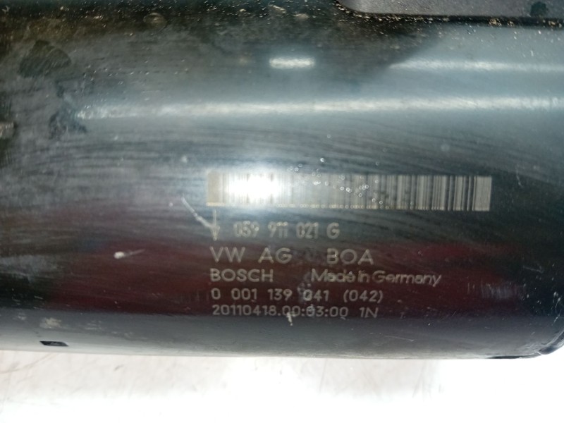 Recambio de motor arranque para audi a6 c7 (4g2, 4gc) 3.0 tdi quattro referencia OEM IAM 059911021G  