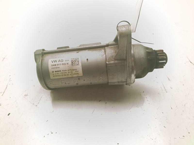 Recambio de motor arranque para audi a1 (8xk) 1.4 16v tfsi referencia OEM IAM 0AM911023N  