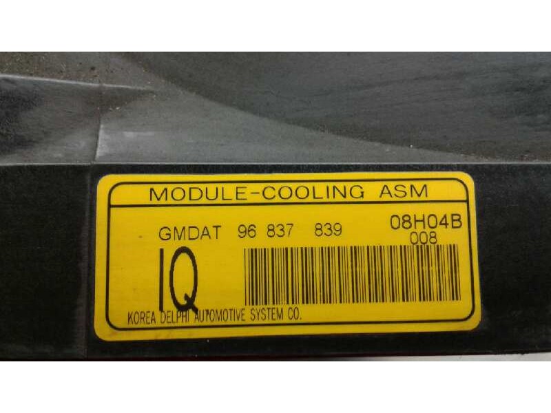 Recambio de electroventilador para chevrolet captiva 2.0 vcdi ls referencia OEM IAM 96837839 08H04B 