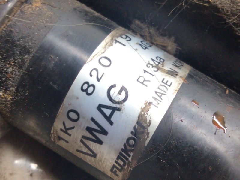 Recambio de condensador / radiador aire acondicionado para volkswagen golf plus (5m1) 2.0 tdi referencia OEM IAM 1K0820191A  