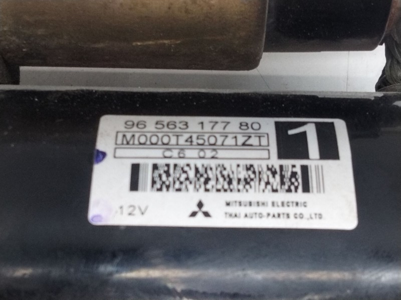 Recambio de motor arranque para citroën c3 1.4 referencia OEM IAM 9656317780  