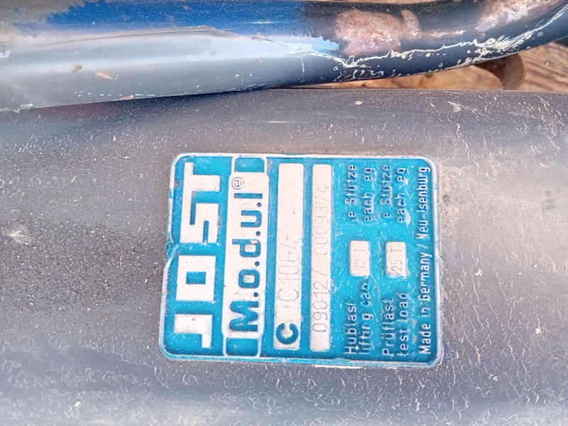 Recambio de pata semiremolque para spitzer eurovrac sk2458cal referencia OEM IAM   