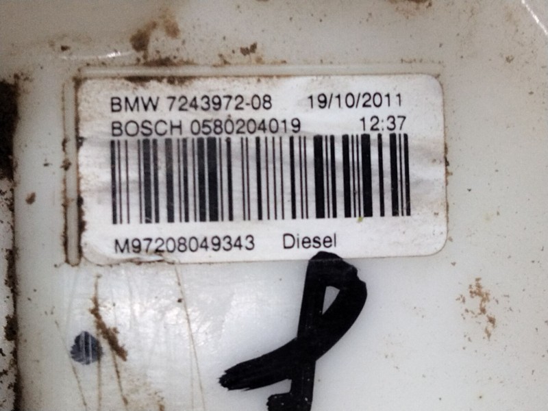 Recambio de aforador para bmw 1 (f20) 118 d referencia OEM IAM 724397208  