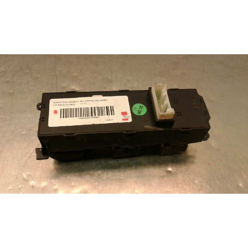 Recambio de mando elevalunas delantero izquierdo para hyundai i10 basis referencia OEM IAM 93570B40304X  