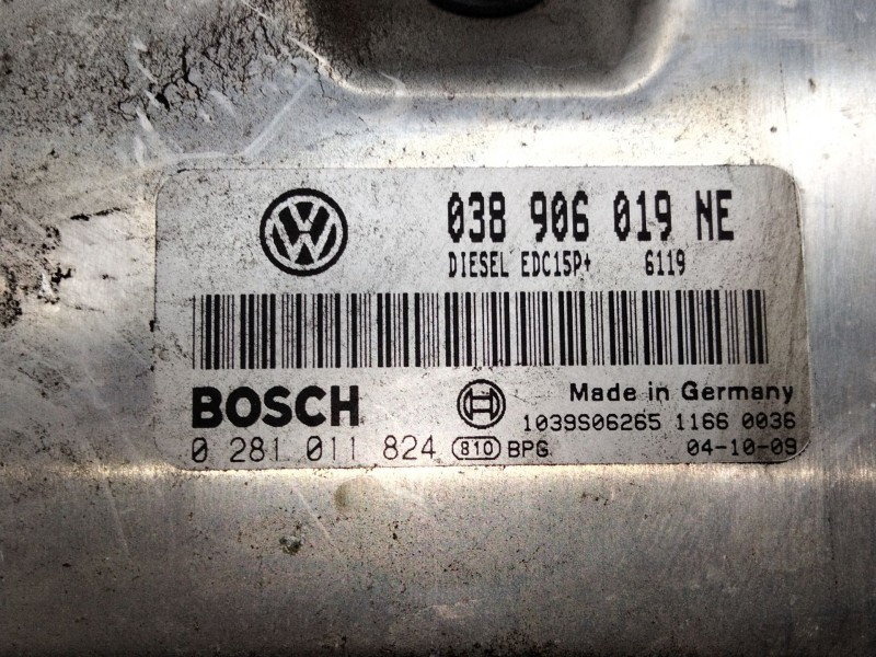 Recambio de centralita motor uce para skoda fabia i combi (6y5) 1.9 tdi referencia OEM IAM 038906019NE 0281011824 