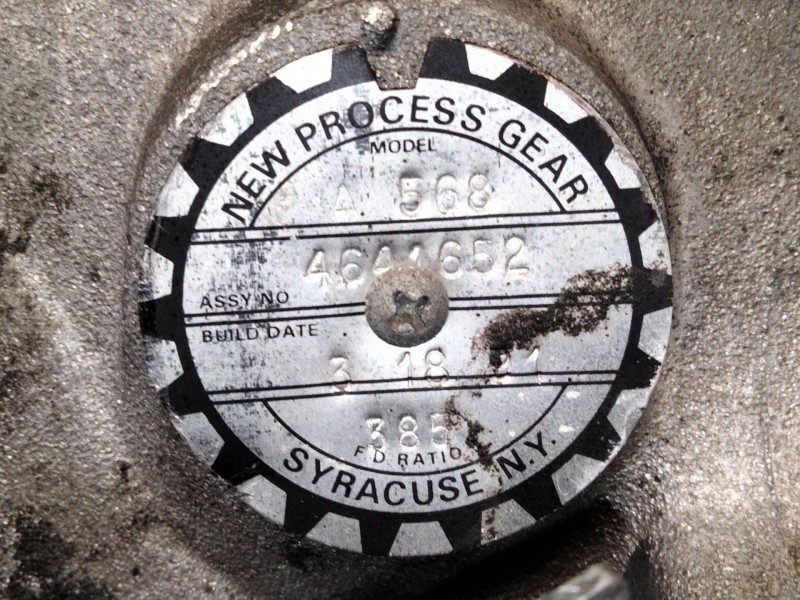 Recambio de caja cambios para chrysler le baron sedán 2.5 i turbo referencia OEM IAM A568  