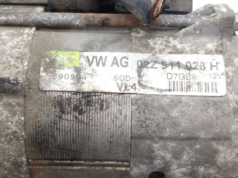 Recambio de motor arranque para skoda fabia i combi (6y5) 1.9 tdi referencia OEM IAM 02Z911023H  