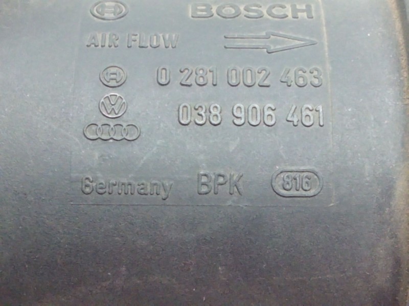 Recambio de caudalimetro para volkswagen lt caja abierta (mod. 1997) 2.5 tdi referencia OEM IAM 038906461  