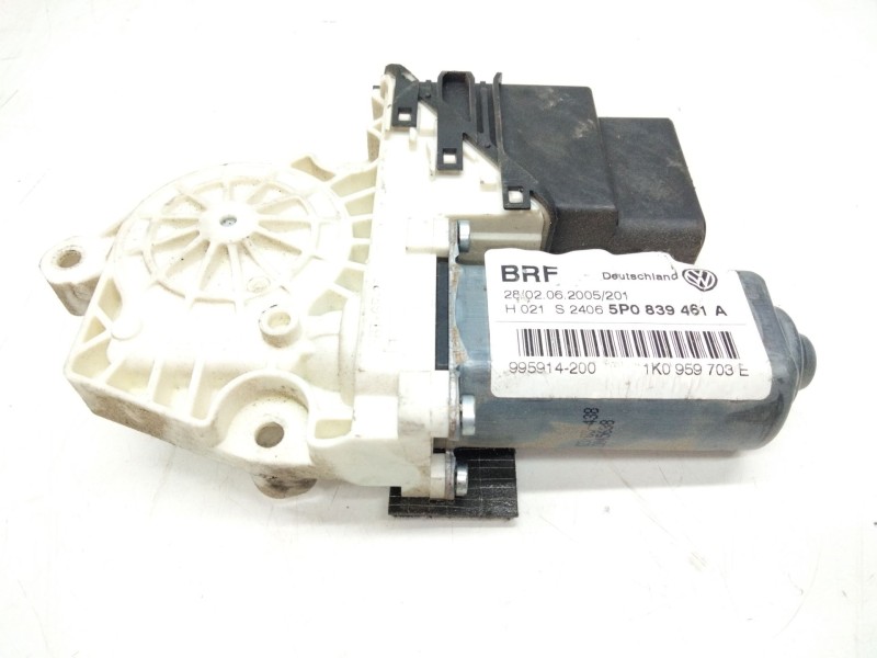 Recambio de motor elevalunas trasero izquierdo para seat altea xl (5p5, 5p8) 2.0 tfsi referencia OEM IAM 5P0839461A  