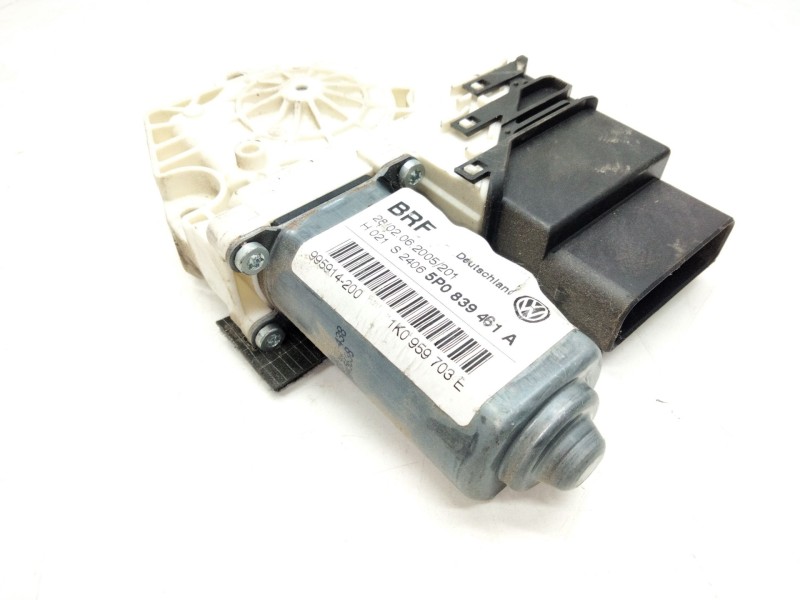 Recambio de motor elevalunas trasero izquierdo para seat altea xl (5p5, 5p8) 2.0 tfsi referencia OEM IAM 5P0839461A  