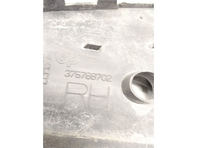 Recambio de rejilla paragolpes derecho para opel astra h ber. 1.7 16v cdti referencia OEM IAM 375768702  