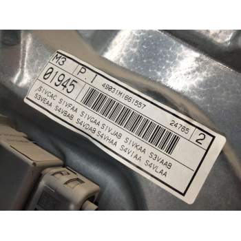 Recambio de elevalunas trasero izquierdo para seat leon (1m1) signo referencia OEM IAM 1M1661557  