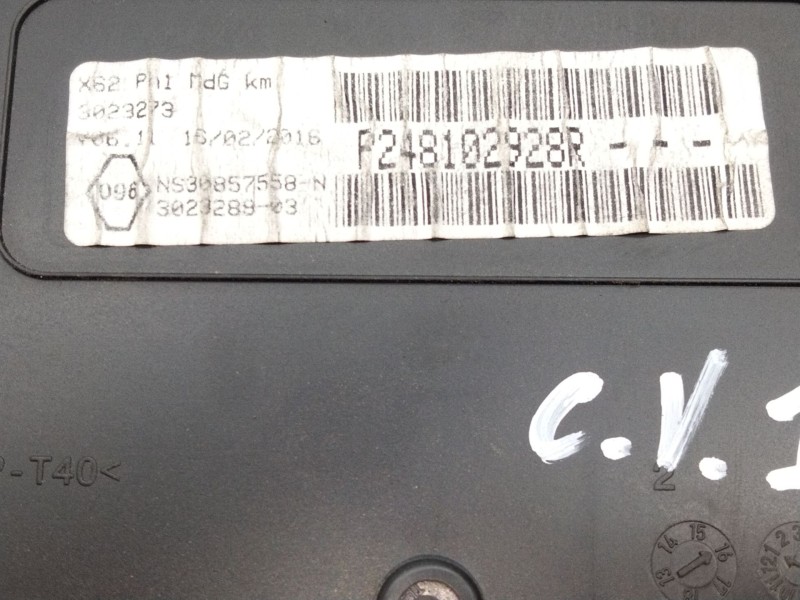 Recambio de cuadro instrumentos para opel movano b furgón (x62) 2.3 cdti fwd (fv) referencia OEM IAM P248102928R  