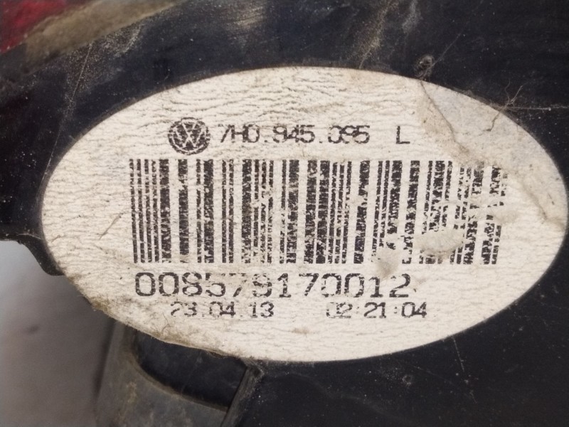 Recambio de piloto trasero izquierdo para volkswagen transporter t5 furgón (7ha, 7hh, 7ea, 7eh) 2.0 referencia OEM IAM 7H0945095