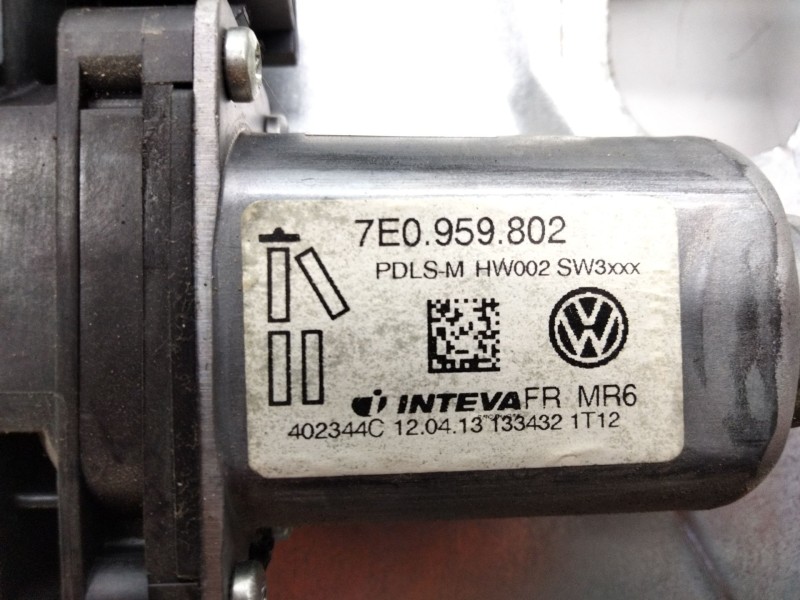 Recambio de elevalunas delantero derecho para volkswagen transporter t5 furgón (7ha, 7hh, 7ea, 7eh) 2.0 referencia OEM IAM 7E183