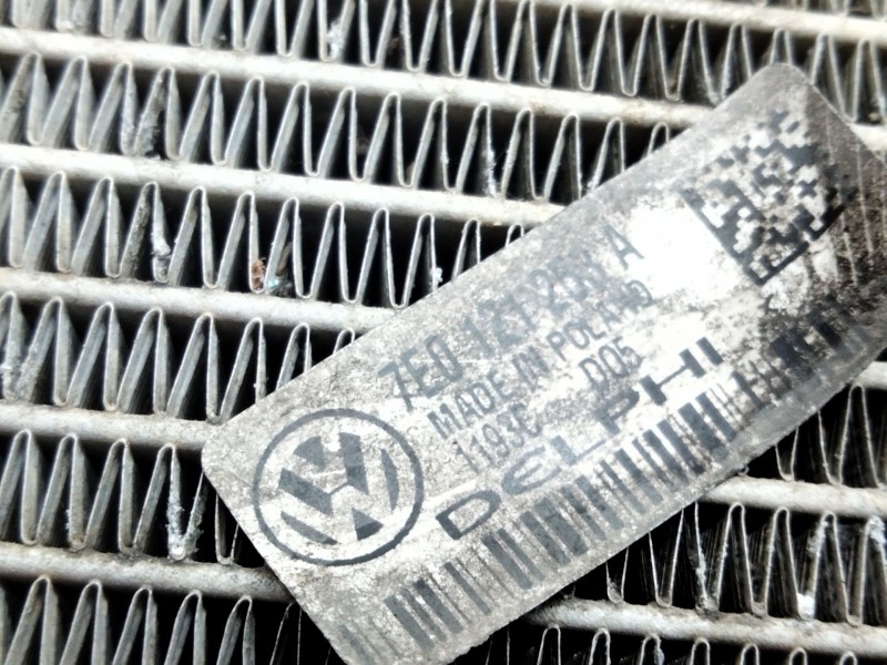 Recambio de radiador agua para volkswagen transporter t5 furgón (7ha, 7hh, 7ea, 7eh) 2.0 referencia OEM IAM 7E0121253A  
