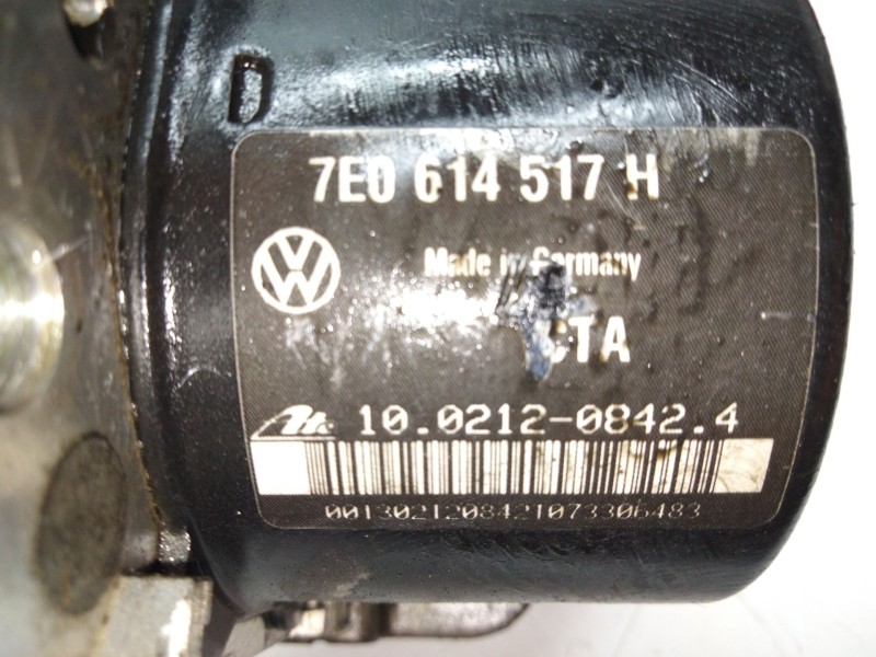 Recambio de abs para volkswagen transporter t5 furgón (7ha, 7hh, 7ea, 7eh) 2.0 referencia OEM IAM 7E0614517H  
