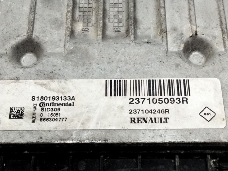 Recambio de centralita motor uce para opel movano b furgón (x62) 2.3 cdti fwd (fv) referencia OEM IAM 237105093R  