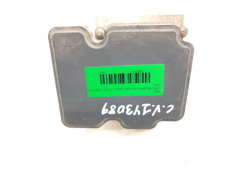 Recambio de abs para opel movano b furgón (x62) 2.3 cdti fwd (fv) referencia OEM IAM 476603593R  
