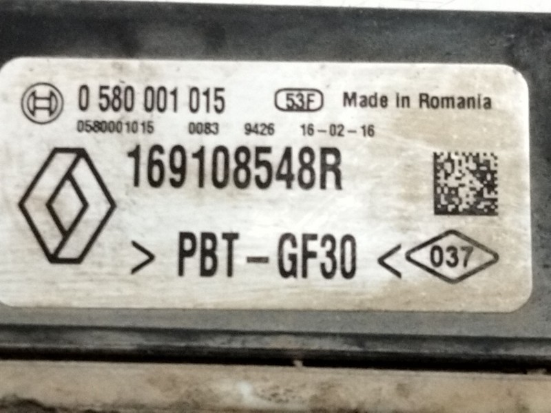 Recambio de modulo electronico para opel movano b furgón (x62) 2.3 cdti fwd (fv) referencia OEM IAM 169108548R 0580001015 
