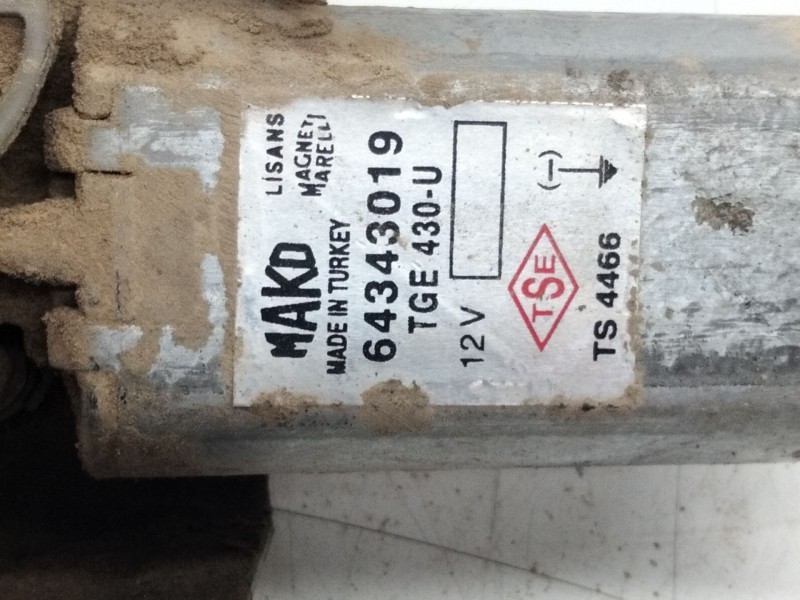 Recambio de motor limpia trasero para fiat doblo (119) 1.9 8v dynamic / multijet dynamic plus (77kw) referencia OEM IAM 64343019