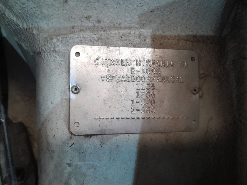 citroën ax (za-_) del año 1989