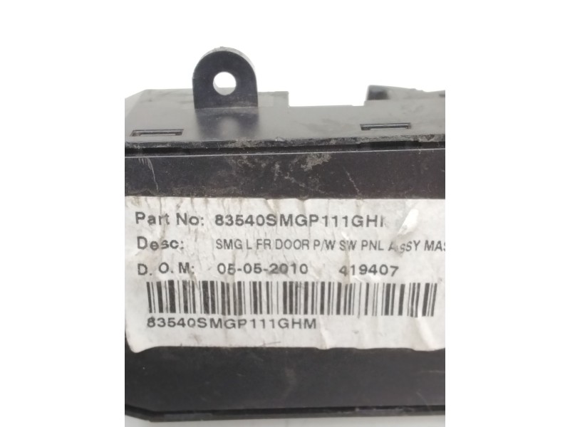 Recambio de mando elevalunas delantero izquierdo para honda civic v coupé (ej) 1.6 i vtec (ej1) referencia OEM IAM MGP111GHM  