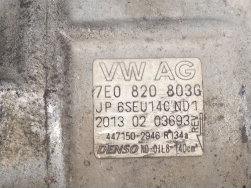 Recambio de compresor aire acondicionado para volkswagen transporter t5 furgón (7ha, 7hh, 7ea, 7eh) 2.0 referencia OEM IAM 7E082