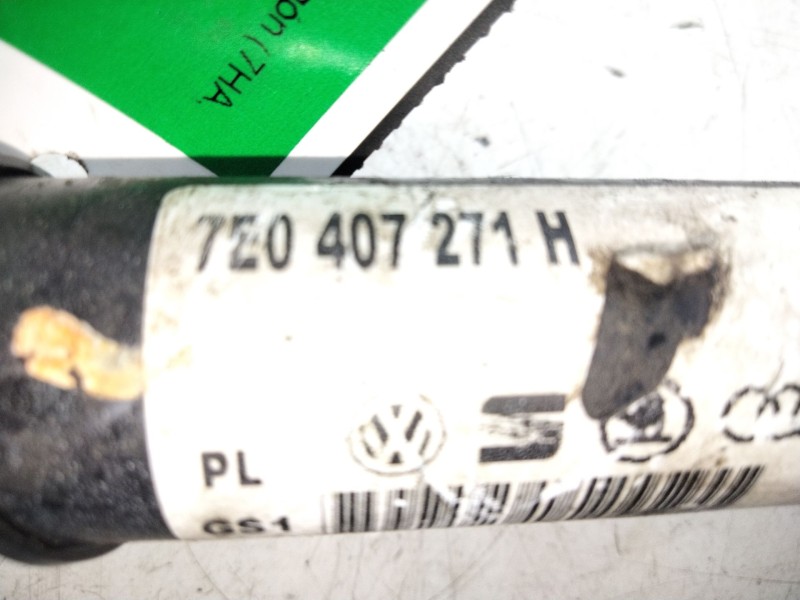 Recambio de transmision trasera derecha para volkswagen transporter t5 furgón (7ha, 7hh, 7ea, 7eh) 2.0 referencia OEM IAM 7E0407