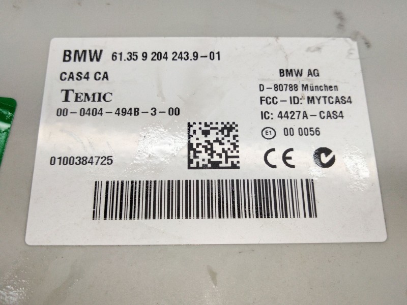 Recambio de modulo electronico para bmw 7 (f01, f02, f03, f04) 730 d referencia OEM IAM 61359204243901  