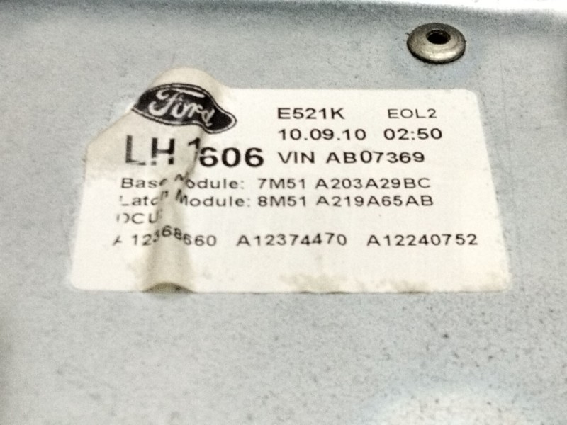 Recambio de elevalunas delantero izquierdo para ford focus lim. (cb4) referencia OEM IAM 7M51A203A29BC  