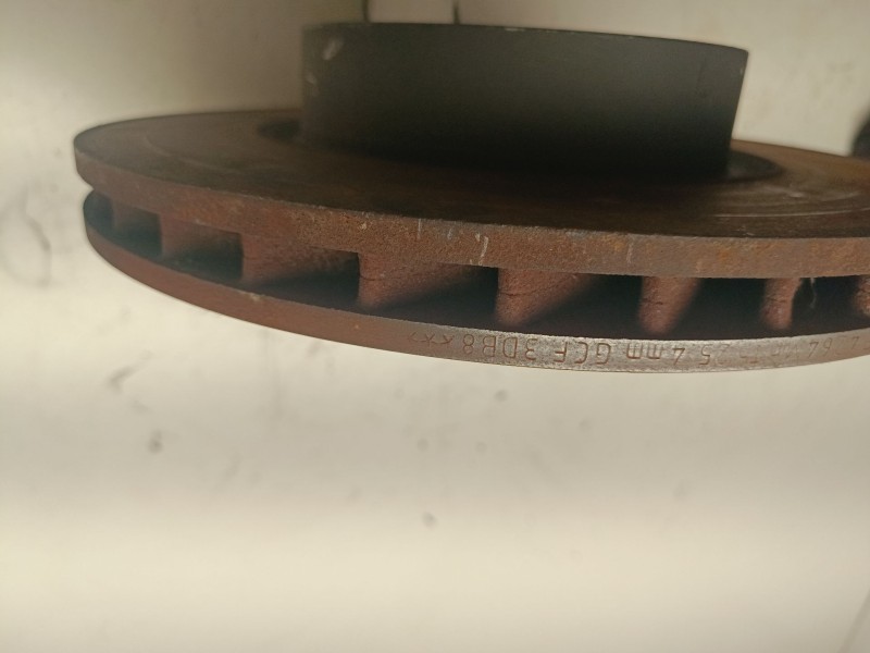 Recambio de disco freno delantero para mercedes-benz cls (c219) cls 350 cdi (219.322) referencia OEM IAM   