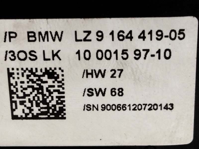 Recambio de mando intermitentes para bmw x5 (e70) xdrive 30 d referencia OEM IAM 916441905  