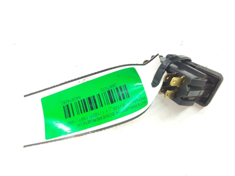 Recambio de interruptor sos/emergencia para renault 5 (122_) 1.1 (1227, 1397) referencia OEM IAM   