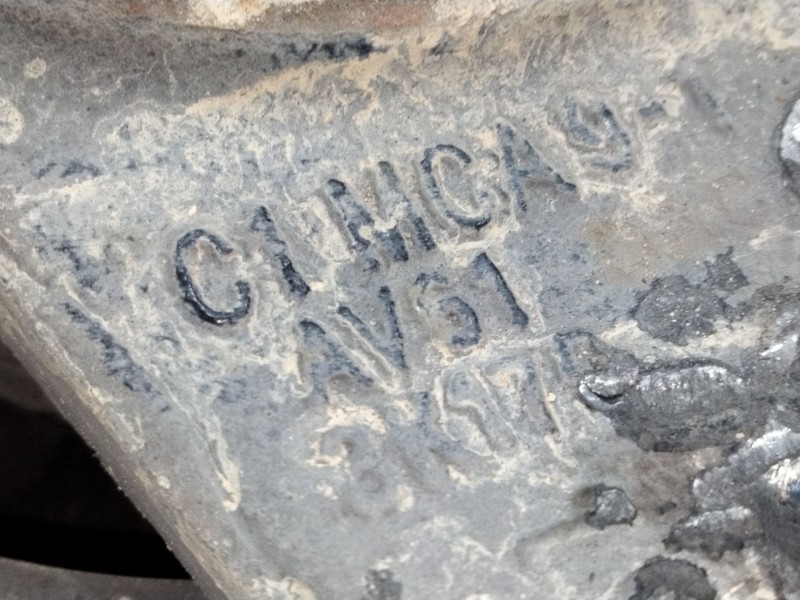 Recambio de mangueta delantera derecha para ford focus iii sedán 1.0 ecoboost referencia OEM IAM AV613K17  