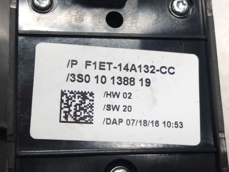 Recambio de mando elevalunas delantero izquierdo para ford focus iii sedán 1.0 ecoboost referencia OEM IAM F1ET14A132CC  