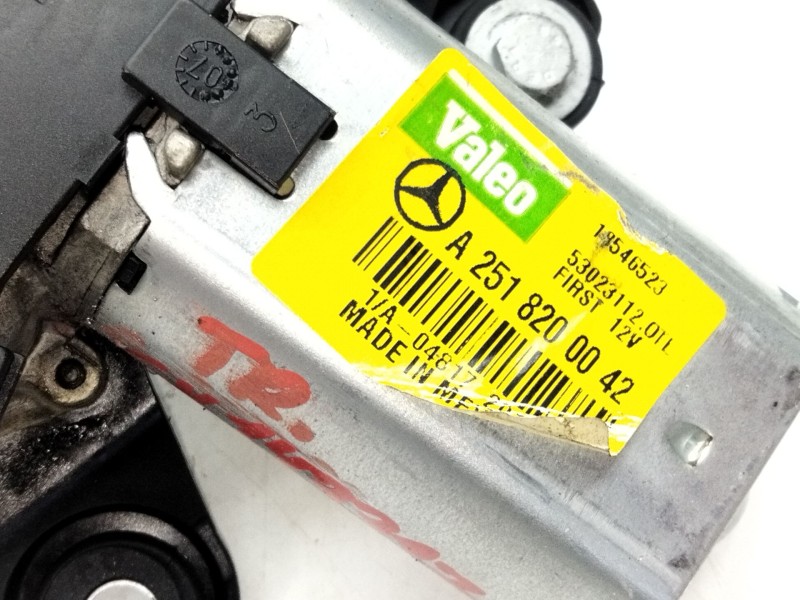 Recambio de motor limpia trasero para mercedes-benz clase r (w251, v251) r 320 cdi 4-matic (251.022, 251.122) referencia OEM IAM