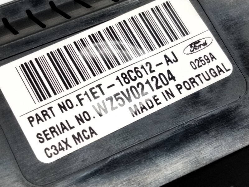 Recambio de mando calefaccion / aire acondicionado para ford focus iii sedán 1.0 ecoboost referencia OEM IAM F1ET18C612AJ  