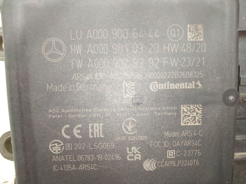 Recambio de radar distance sensor distronic para mercedes-benz clase c all-terrain (s206) c 220 d 4-matic (206.214) referencia O