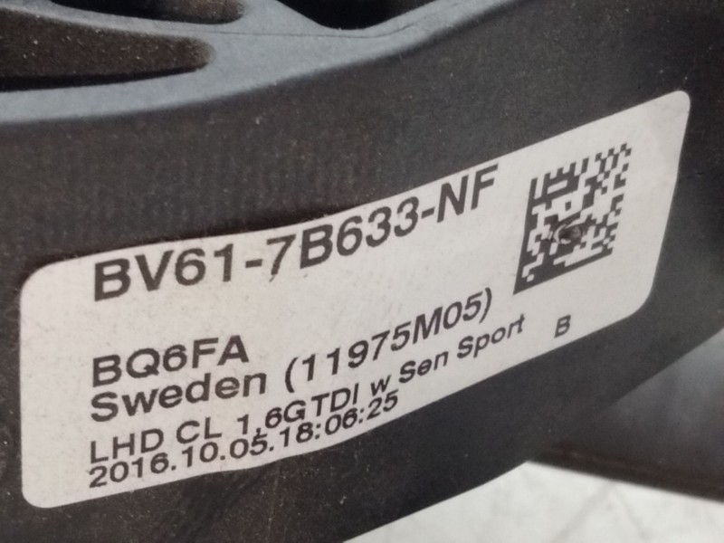 Recambio de pedal freno para ford focus iii sedán 1.0 ecoboost referencia OEM IAM BV617B633  