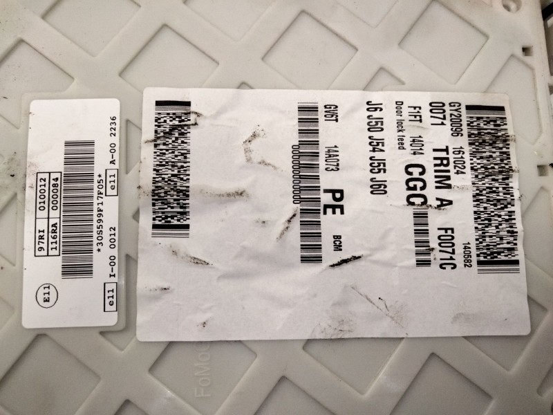 Recambio de modulo confort para ford focus iii sedán 1.0 ecoboost referencia OEM IAM F1FY14014  