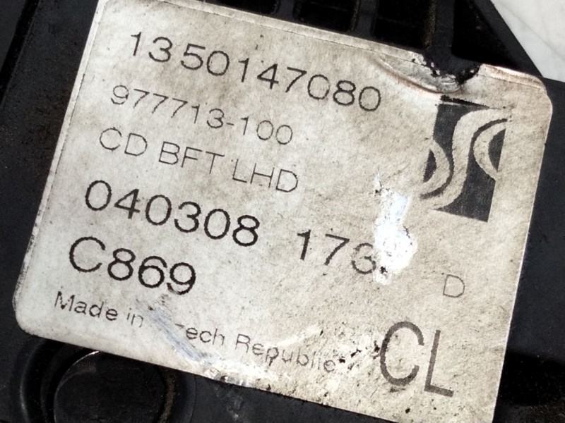 Recambio de cerradura puerta delantera derecha para citroën jumper ii furgón 2.2 hdi 100 referencia OEM IAM 1350147080  