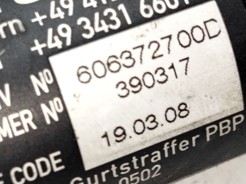 Recambio de enganche delantero izquierdo para citroën jumper ii furgón 2.2 hdi 100 referencia OEM IAM 606372700D  