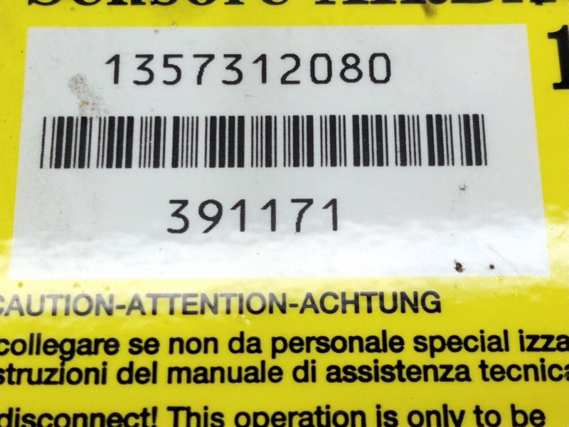 Recambio de centralita airbag para citroën jumper ii furgón 2.2 hdi 100 referencia OEM IAM 1357312080  