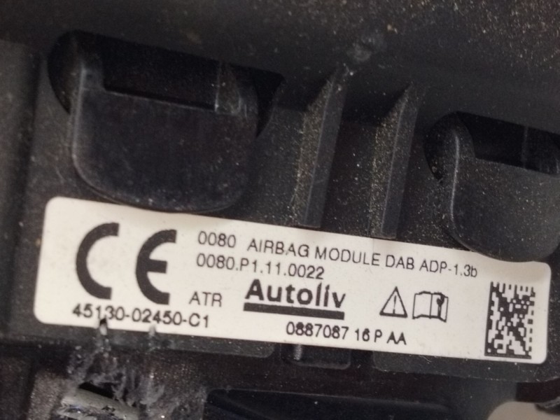 Recambio de airbag delantero izquierdo para toyota auris referencia OEM IAM 4513002450C1  