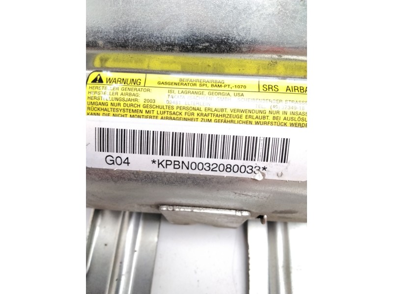 Recambio de airbag delantero derecho para nissan almera tino (v10) 2.2 dci referencia OEM IAM 6108101  KPBN0032080033