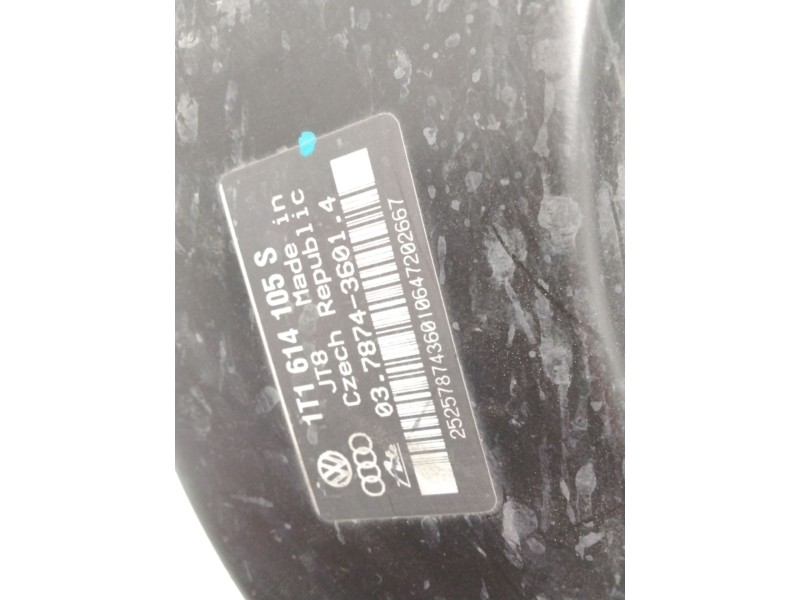 Recambio de servofreno para volkswagen touran (1t1, 1t2) 1.9 tdi referencia OEM IAM 1T1614105S  