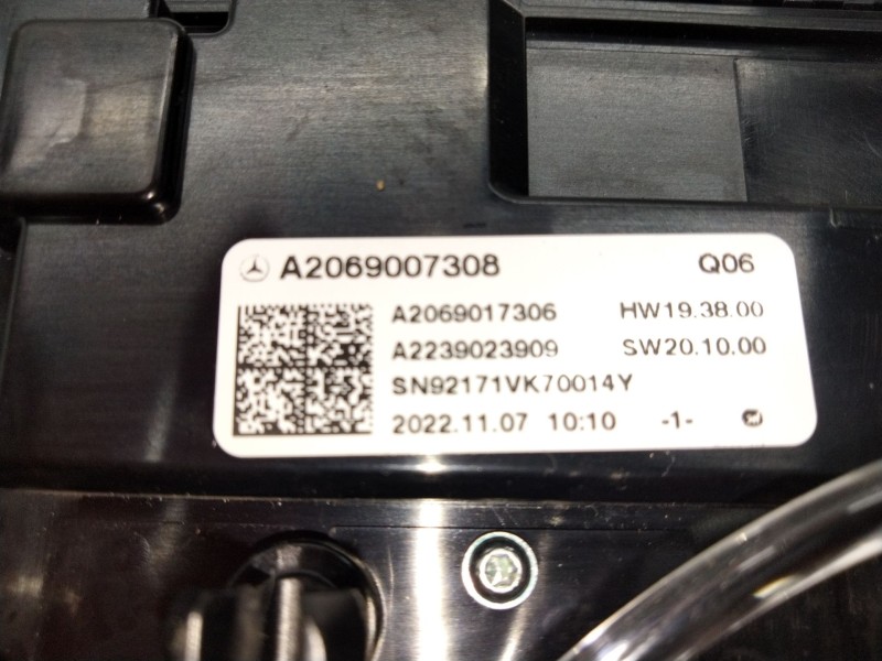 Recambio de interuuptor de calefaccion asientos para mercedes-benz clase c all-terrain (s206) c 220 d 4-matic (206.214) referenc