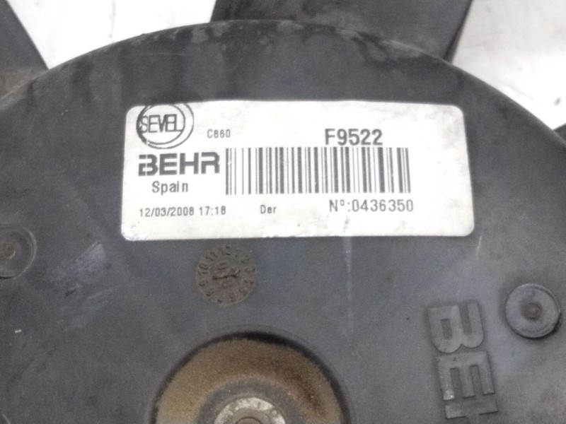 Recambio de electroventilador para citroën jumper ii furgón 2.2 hdi 100 referencia OEM IAM F9522  