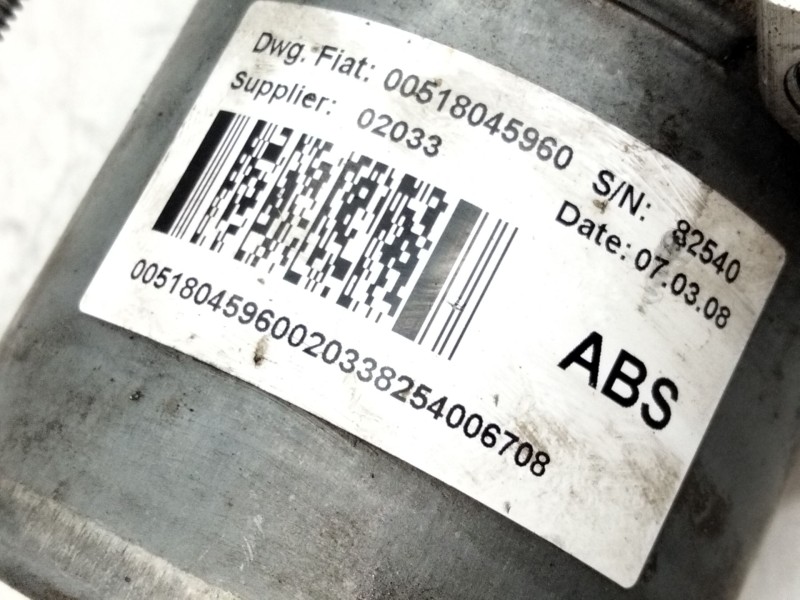 Recambio de abs para citroën jumper ii furgón 2.2 hdi 100 referencia OEM IAM 51804596  